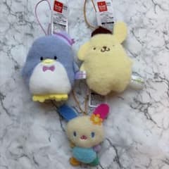 ⭐️新品タグ付きサンリオふわもこワッペンこれくしょんマスコット⭐️3点セット