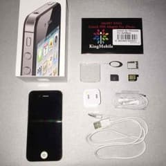 美品！iPhone4s Softbank 16G SIMフリー化セット！のサムネイル