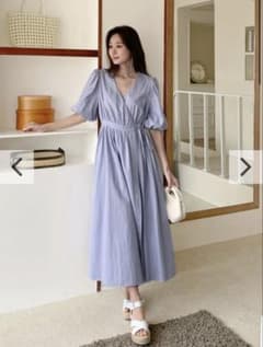 LINEN CACHE COEUR PUFF DRESSのサムネイル