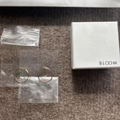 BLOOM K10 イエローゴールド フープピアス