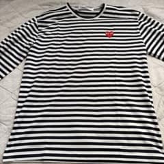 美品 XL COMME des GARÇONS PLAY ボーダー長袖 ロンTのサムネイル
