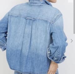 CITIZENS OF HUMANITY CROPPED DENIM SHIRTのサムネイル