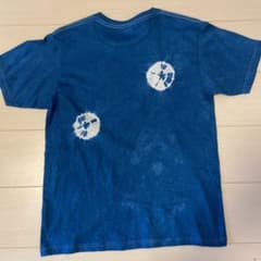 藍染めTシャツ(手染め)のサムネイル