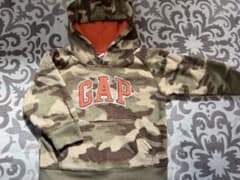 GAP 迷彩　パーカー　90のサムネイル