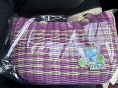 stitch スティッチ　プラチナムザッカ　編みかご 編みカゴバッグ