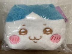 ちいかわ　ふわふわフェイスポシェット　ハチワレのサムネイル