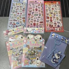 PEANUTS 쥬얼리 드롭 씰 스누피 6점 세트