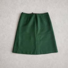 00's vintage 膝丈　グリーン　スカート　タイト　アーカイブ　グランジのサムネイル