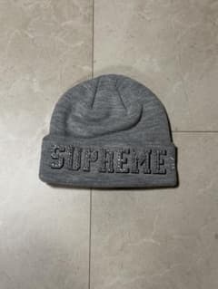Supreme New Era ニット帽 グレーのサムネイル