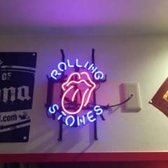 ローリングストーンズネオン管 ネオン看板 ネオンサイン - メルカリ