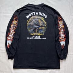 90s Easyriders ロンT ビンテージ バイカー 袖プリ フレイムス m74642841672_1.jpg?1775217113