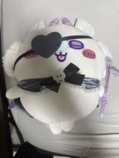 【送料込】ちいかわモモンガ てんし♡あくま あくまなBIGぬいぐるみのサムネイル