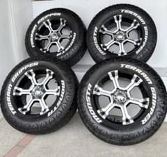 MKW PCD139.7 6H モンスタ ホワイトレター 265/70R17 MKW PCD139.7 6H モンスタ ホワイトレター 265/70R17 - メルカリ