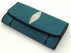 【ゆめりーな様専用】スティングレイ ガルーシャ 長財布 ターコイズグリーンのサムネイル