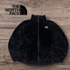 THENORTH FACEフリースジャケット黒Lドローコード刺繍ロゴボア - メルカリ