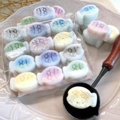 【半透明たい焼きフレーバー】おさかなシーリングワックス　12個のサムネイル
