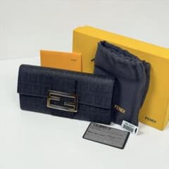 FENDI フェンディ マンマ 長財布 PVC FFロゴ バックル ズッカ柄 - メルカリ