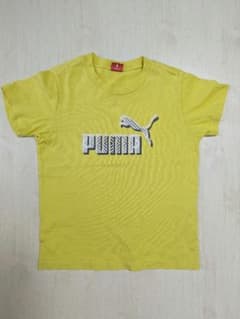 PUMA キッズ Tシャツ イエロー 130のサムネイル