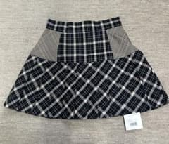 andmary coco check pleats skirt - メルカリ