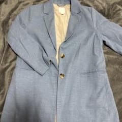 H&M テーラードジャケット ブルーのサムネイル