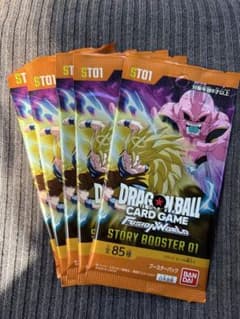 ドラゴンボールスーパーカードゲームＦＷＳＴＯＲＹ　ＢＯＯＳＴＥＲ未開封 5パックのサムネイル