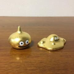 特製　24金　純金箔貼り　メタルスライム&はぐれメタル　35周年バージョン　2体