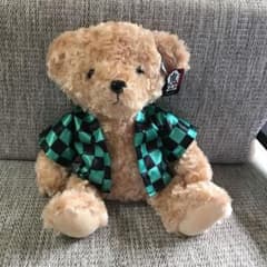 鬼滅の刃　竈門炭治郎　羽織りクマのぬいぐるみのサムネイル