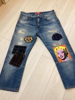 ジュンヤワタナベマン　リーバイス23ss アンディウォーホル　パッチワークデニムのサムネイル