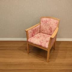 NAZERO ナゼロ 1人掛けソファ アームチェア ソファ 椅子 イス ピンク