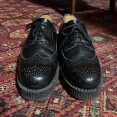 "UNDERGROUND" Rubber Sole BLACK UK9のサムネイル