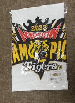 阪神タイガース　2023年　日本一記念フェイスタオル 2023 日本シリーズ 阪神タイガース 日本一記念 選手名フェイスタオル