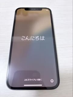 iPhone 12 ブラック 256GB SIMフリー バッテリー79% 傷ありのサムネイル