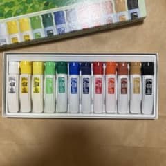 ぺんてる水彩絵の具12色のサムネイル