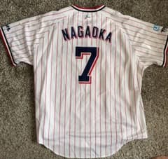 希少】ヤクルトスワローズ 長岡秀樹 プロコレ ユニフォーム XL 2026年