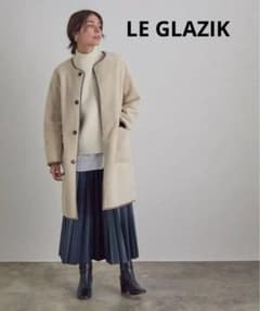LE GLAZIK ルグラジック リバーシブル ボアロングコート - メルカリ