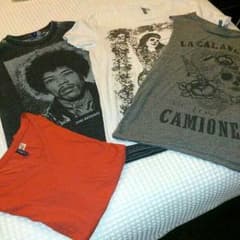 オマケ付き 未使用 ロックTシャツ三枚セット H&Mのサムネイル