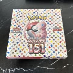BOX】ポケモンカード151 シュリンクなし、ペリペリ有り - メルカリ