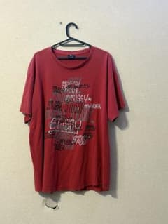 STUSSY グラフィックロゴ Tシャツ L 赤のサムネイル