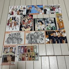 ハイキュー展 入場者特典 クリアカード 烏野3年 他ポストカード まとめ