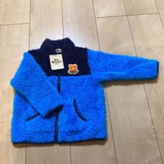 専用！新品！ミキハウス  ホットビスケッツ　フリースアウター　もこもこのサムネイル