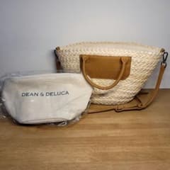 DEAN & DELUCA×BEAMS 保冷　かごバッグのサムネイル