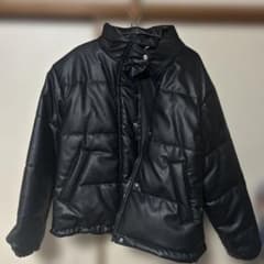 coca フェイクレザー中綿ジャケットのサムネイル