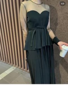 Ameri VINTAGE  ペプラムドレスのサムネイル