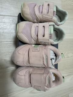 ベビーシューズ 2足セット New Balance asicsのサムネイル