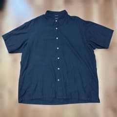 Nautica ブラック ボタンダウンシャツ XL