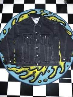 リーバイス　ブラックデニムジャケット　新品　タグ付のサムネイル