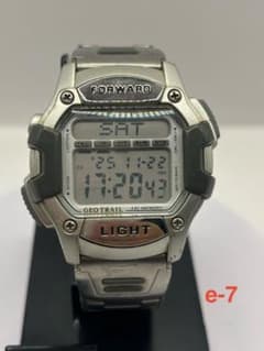 카시오 CASIO GEO TRAIL 시계 인기 메탈 밴드 빈티지