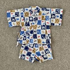 ミキハウス ホットビスケッツ 甚平 90cmのサムネイル
