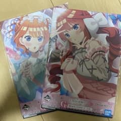 五等分の花嫁 一番くじ G賞 描きおろしイラストボード 2種セットのサムネイル