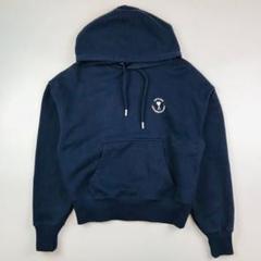 美品★アミ パリス×アントワーヌ・デュポン・コラボ ロゴ刺繍パーカー(XXS) アミパリスami PUMA コラボ パーカー XL Ami Paris プーマ